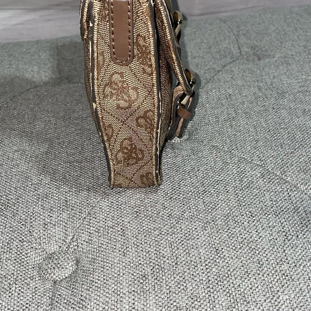 Guess Signature Handbag Tan Mini - Picture 5 of 8